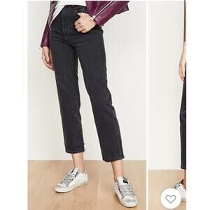 DL1961 X Marianna Hewitt Jerry High Rise Vintage Straight Jeans Size 28